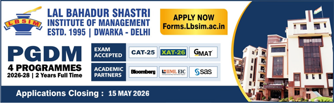 LBSIM Admission Banner